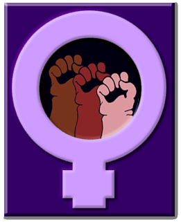 3 fat fists in women's symbol